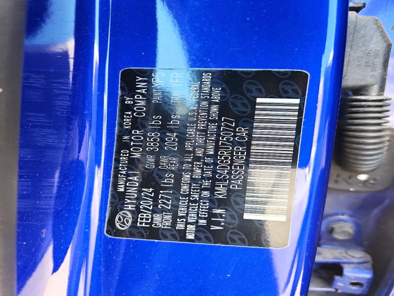 Продаж на аукціоні авто 2024 Hyundai Elantra, vin: KMHLS4DG5RU750727, номер лоту: 47947846
