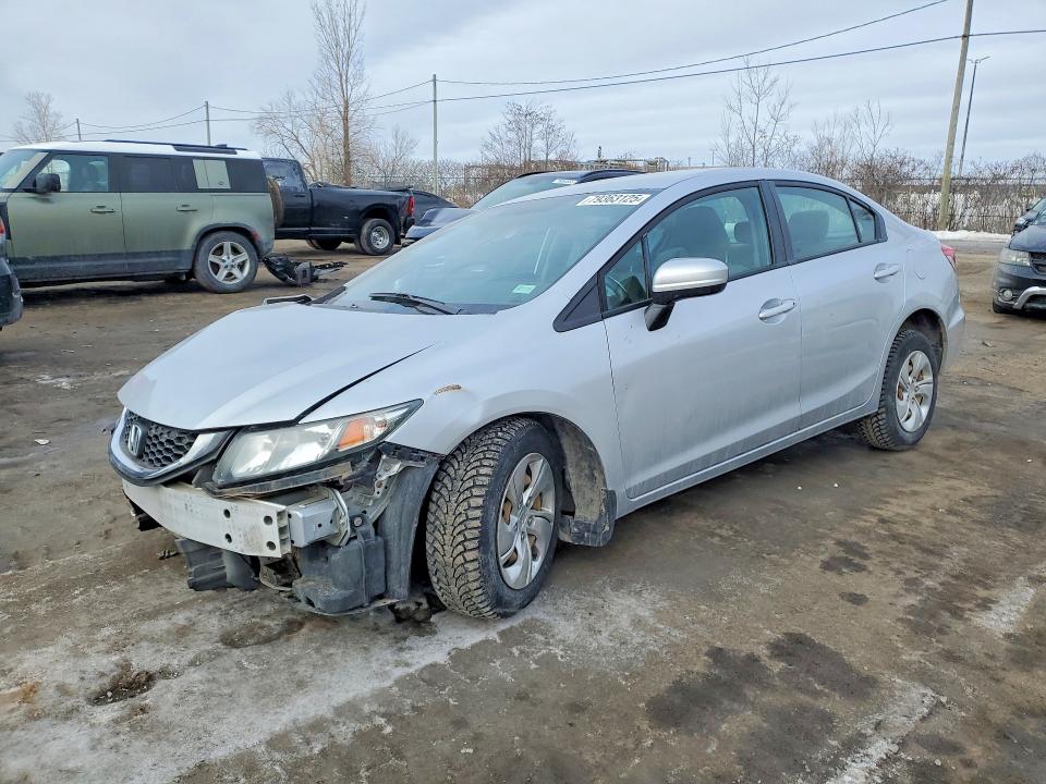 Продажа на аукционе авто 2014 Honda Civic, vin: 2HGFB2F45EH037303, номер лота: 79363125