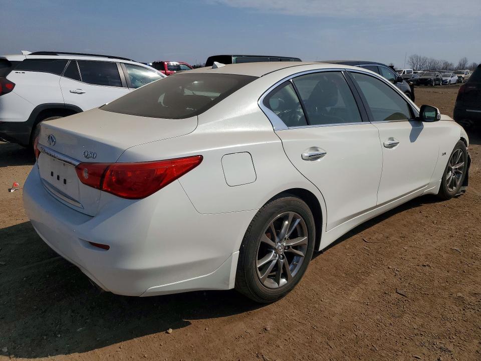 2017 Infiniti Q50 მანქანა იყიდება აუქციონზე, vin: JN1EV7AR6HM839347, აუქციონის ნომერი: 47350296