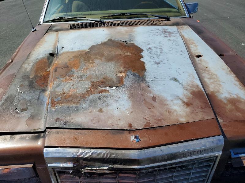 45991496 :رقم المزاد ، 0G87D186466 vin ، 1980 Ford Thunderbird مزاد بيع