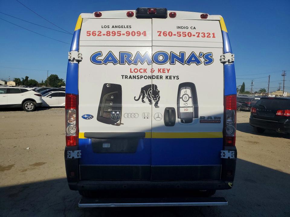 41936186 :رقم المزاد ، 3C6TRVDG1HE551765 vin ، 2017 Ram Promaster 2500 مزاد بيع