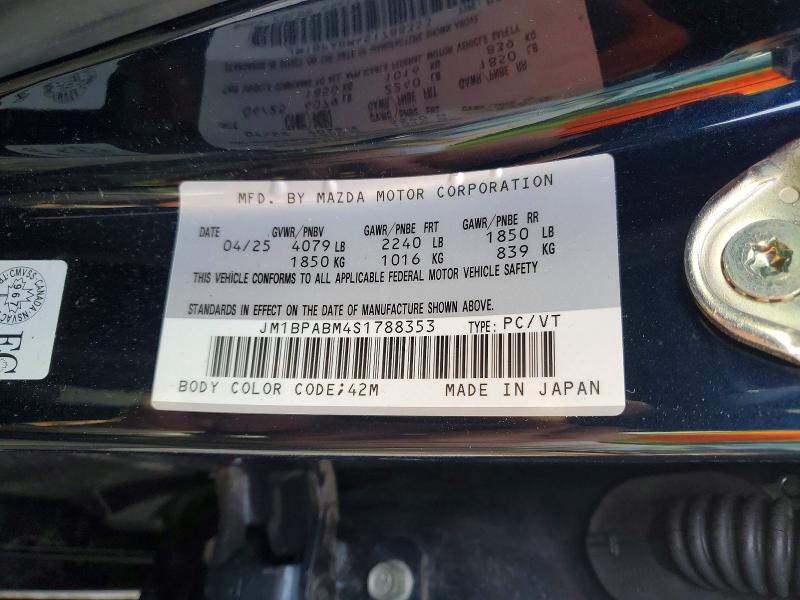 Продаж на аукціоні авто 2025 Mazda 3, vin: JM1BPABM4S1788353, номер лоту: 77298125
