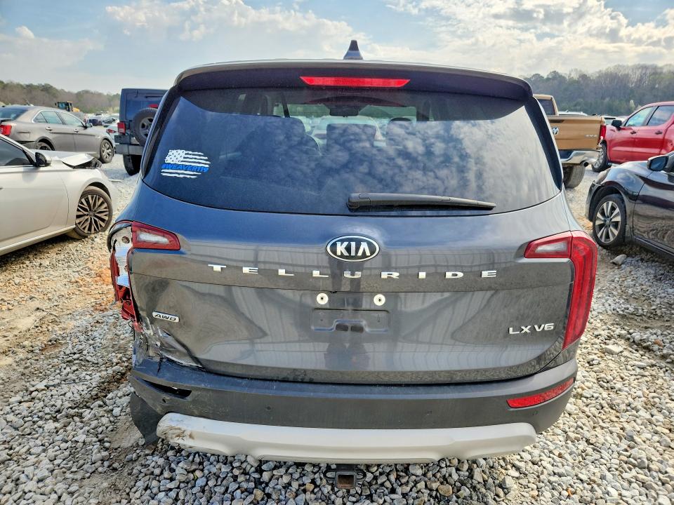 41740896 :رقم المزاد ، 5XYP2DHC9MG097245 vin ، 2021 Kia Telluride مزاد بيع