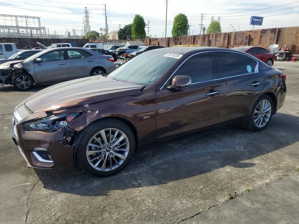 47619236 :رقم المزاد ، JN1EV7AP3LM201936 vin ، 2020 Infiniti Q50 مزاد بيع