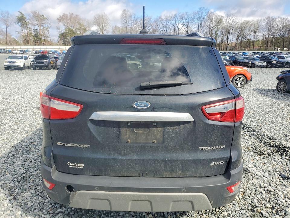 45961786 :رقم المزاد ، MAJ6P1WLXJC193986 vin ، 2018 Ford Ecosport مزاد بيع