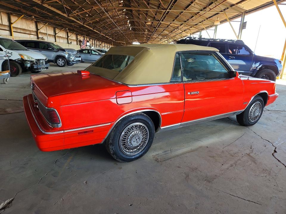 Aukcja sprzedaży 1986 Chrysler Lebaron, vin: 1C3BC55E0GG253231, numer aukcji: 79933165