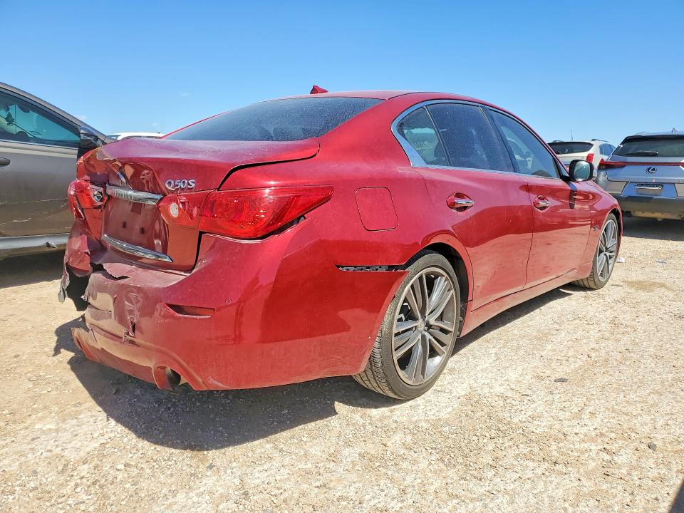 Aukcja sprzedaży 2014 Infiniti Q50, vin: JN1BV7AP9EM670597, numer aukcji: 79801855