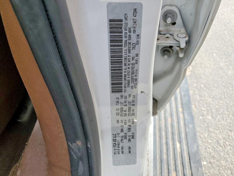 Продажа на аукционе авто 2019 Ram 1500, vin: 1C6SRFKT8KN745195, номер лота: 47616196
