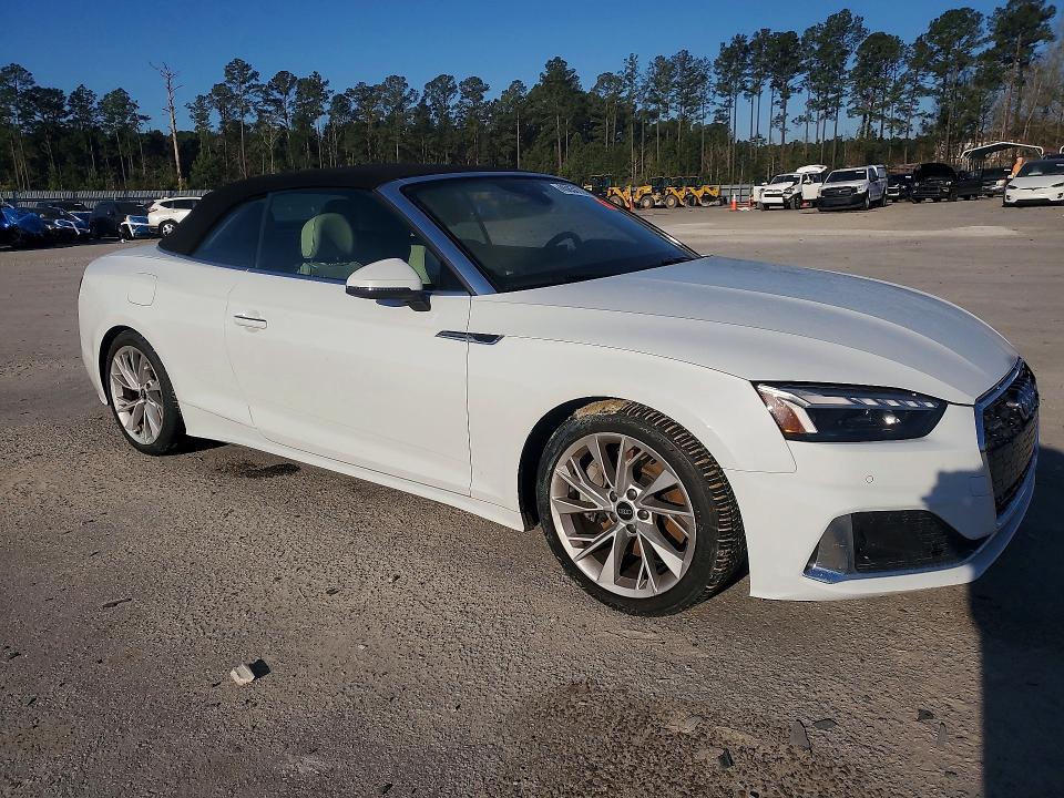 2021 Audi A5 მანქანა იყიდება აუქციონზე, vin: WAUWAGF58MN003611, აუქციონის ნომერი: 46856726