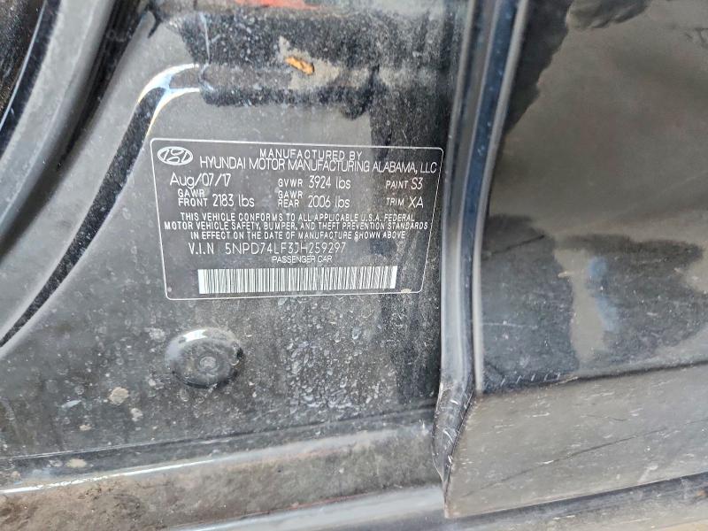 Aukcja sprzedaży 2018 Hyundai Elantra, vin: 5NPD74LF3JH259297, numer aukcji: 47303166
