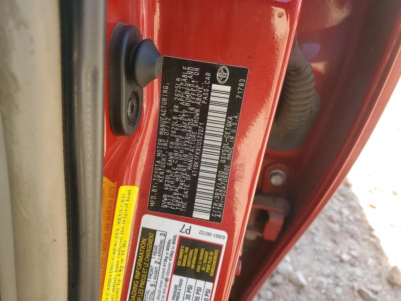 Продажа на аукционе авто 2012 Toyota Camry, vin: 4T1BK1FK9CU522071, номер лота: 46681526