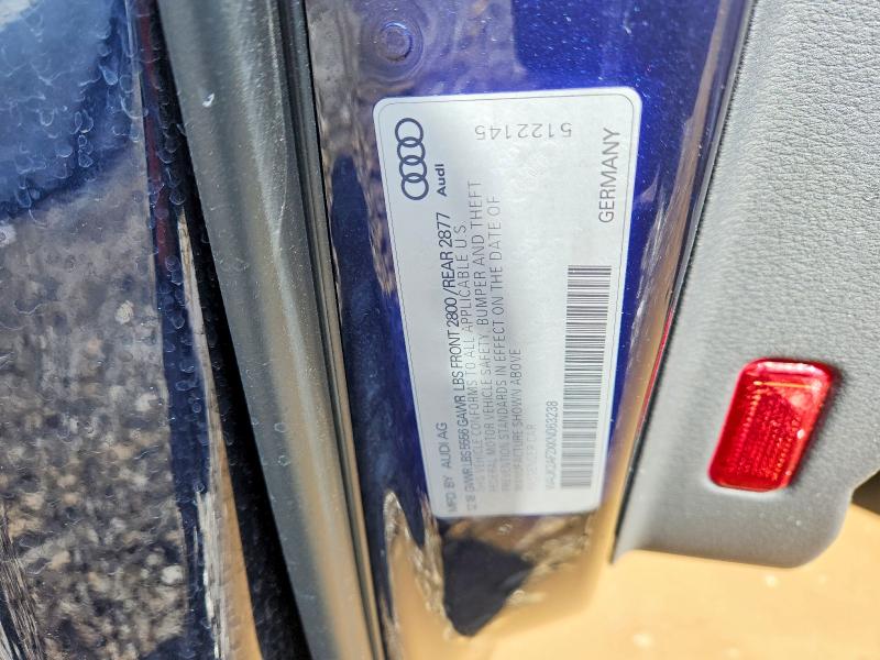 2019 Audi A6 მანქანა იყიდება აუქციონზე, vin: WAUK2AF2XKN063238, აუქციონის ნომერი: 46427296