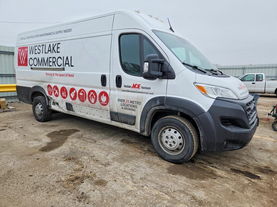 79058665 :رقم المزاد ، 3C6MRVJG1PE529224 vin ، 2023 Ram Promaster 3500 مزاد بيع