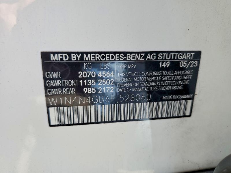 2023 Mercedes Benz Gla მანქანა იყიდება აუქციონზე, vin: W1N4N4GB6PJ528060, აუქციონის ნომერი: 41807706