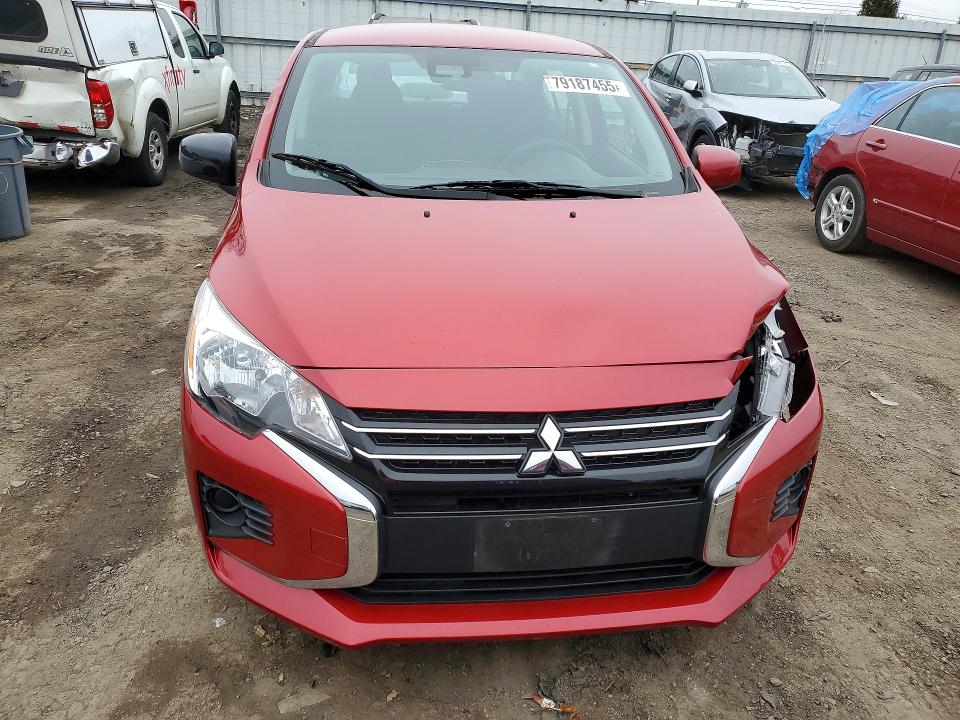 2022 Mitsubishi Mirage მანქანა იყიდება აუქციონზე, vin: ML32FUFJ5NHF08624, აუქციონის ნომერი: 79187455