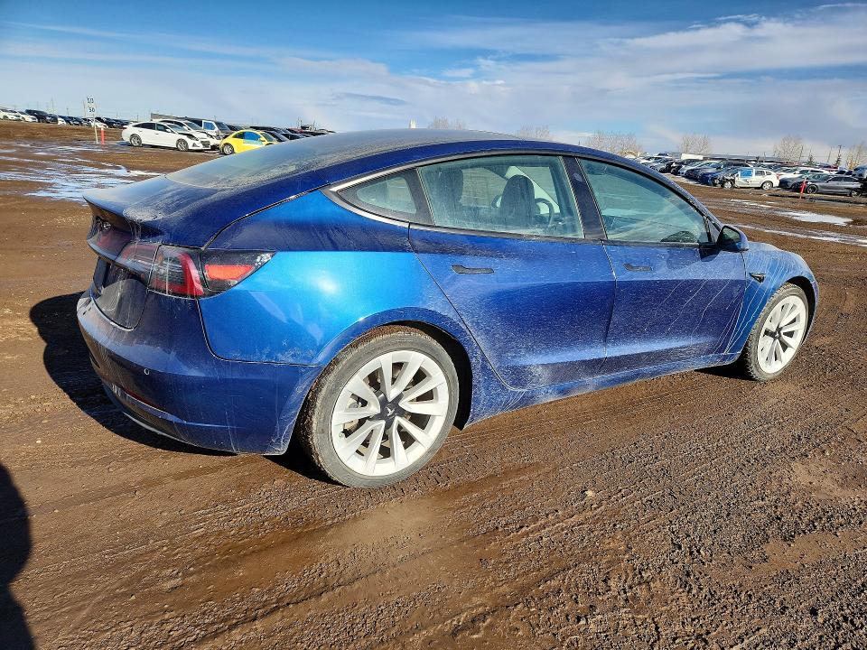 41984556 :رقم المزاد ، 5YJ3E1EA0MF870215 vin ، 2021 Tesla Model 3 مزاد بيع