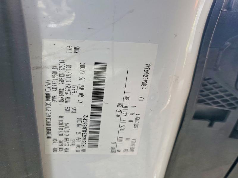Aukcja sprzedaży 2020 Ford Transit, vin: 1FDBW5Z84LKB80312, numer aukcji: 79987895
