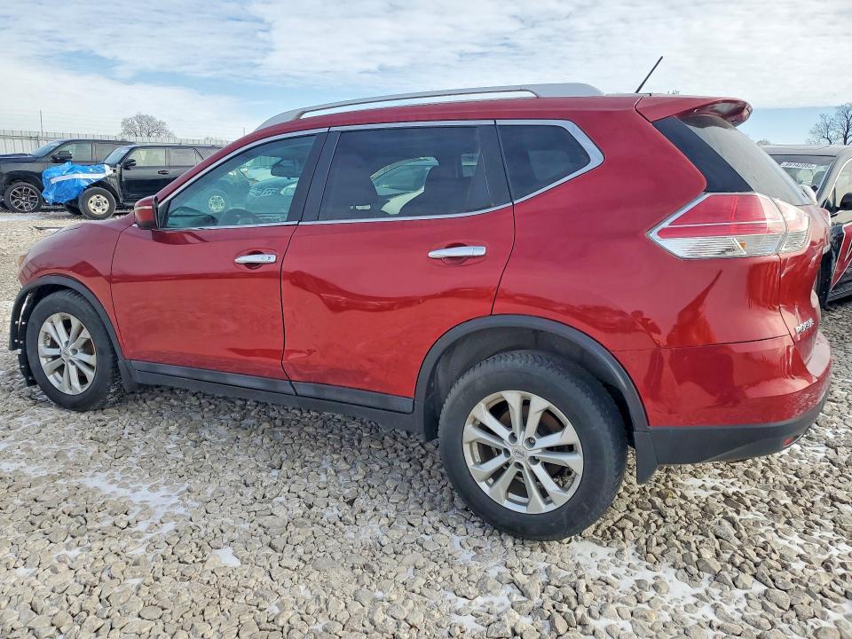 45916056 :رقم المزاد ، 5N1AT2MVXEC848692 vin ، 2014 Nissan Rogue مزاد بيع