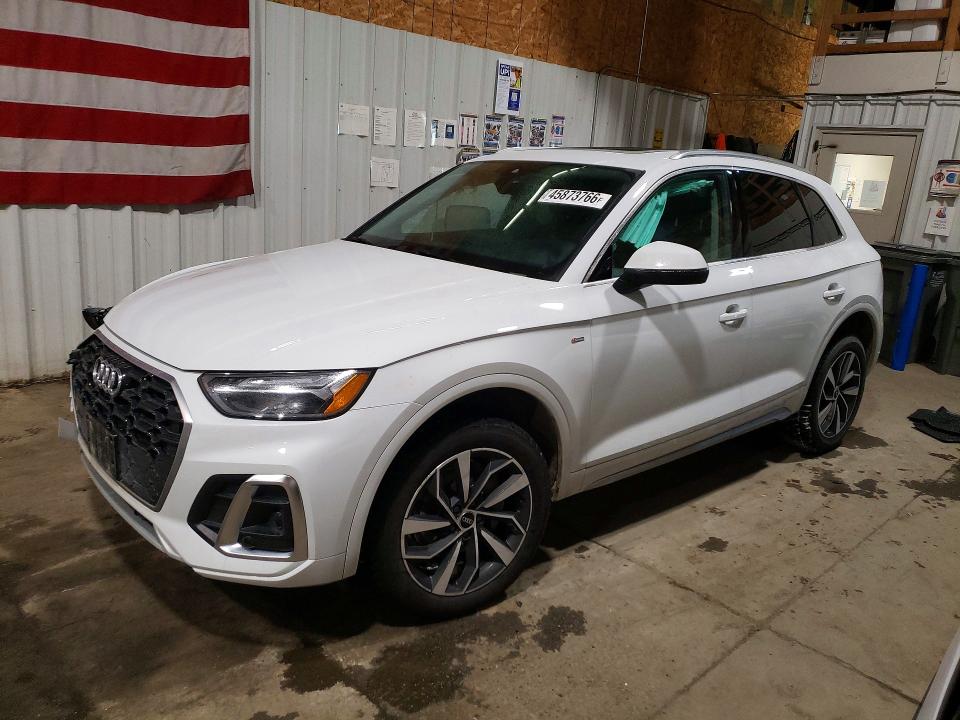 45873766 :رقم المزاد ، WA1GAAFY2N2111959 vin ، 2022 Audi Q5 مزاد بيع