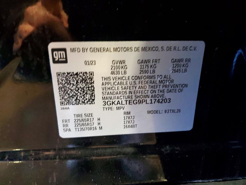 Auction sale of the 2023 Gmc Terrain, vin: 3GKALTEG9PL174203, lot number: 46903926