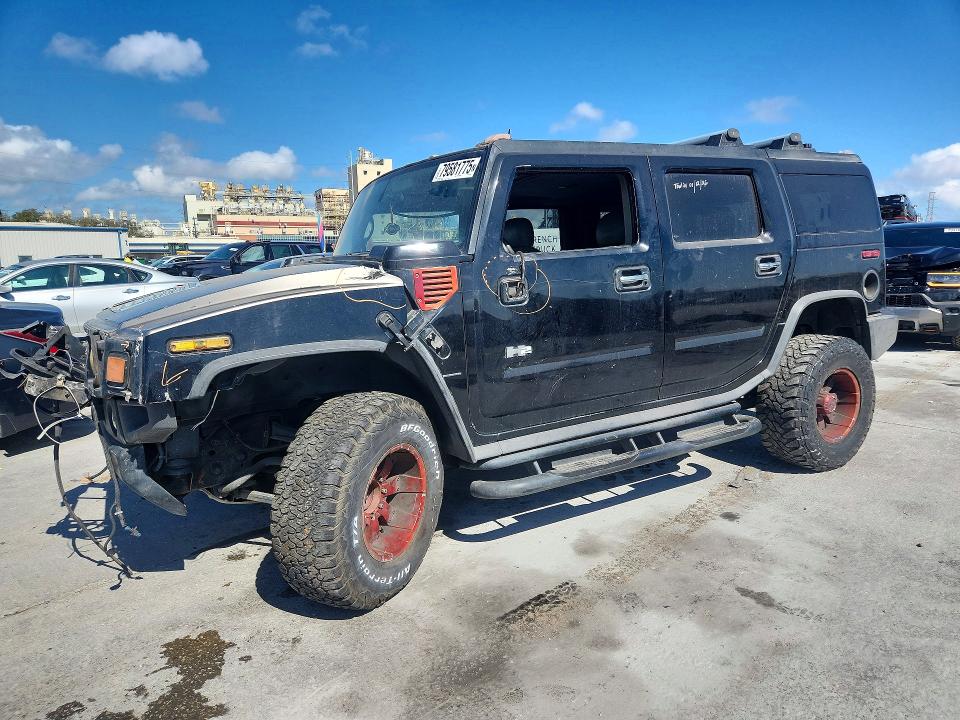 2003 Hummer H2 მანქანა იყიდება აუქციონზე, vin: 5GRGN23U53H102439, აუქციონის ნომერი: 79581775