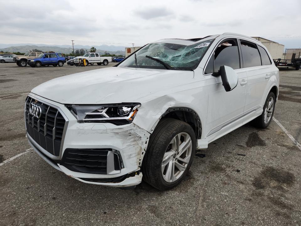 2021 Audi Q7 მანქანა იყიდება აუქციონზე, vin: WA1AJAF78MD025880, აუქციონის ნომერი: 48292376