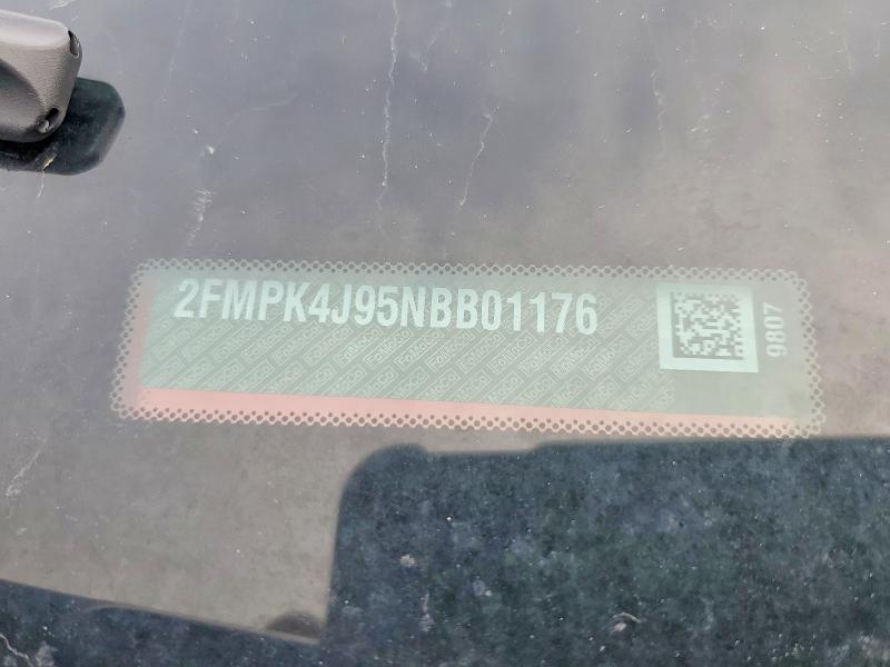 Aukcja sprzedaży 2022 Ford Edge, vin: 2FMPK4J95NBB01176, numer aukcji: 77974295