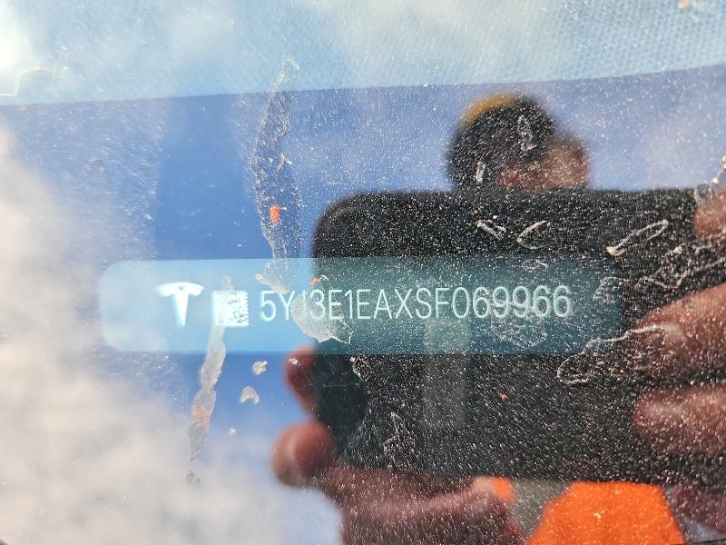45611826 :رقم المزاد ، 5YJ3E1EAXSF069966 vin ، 2025 Tesla Model 3 مزاد بيع