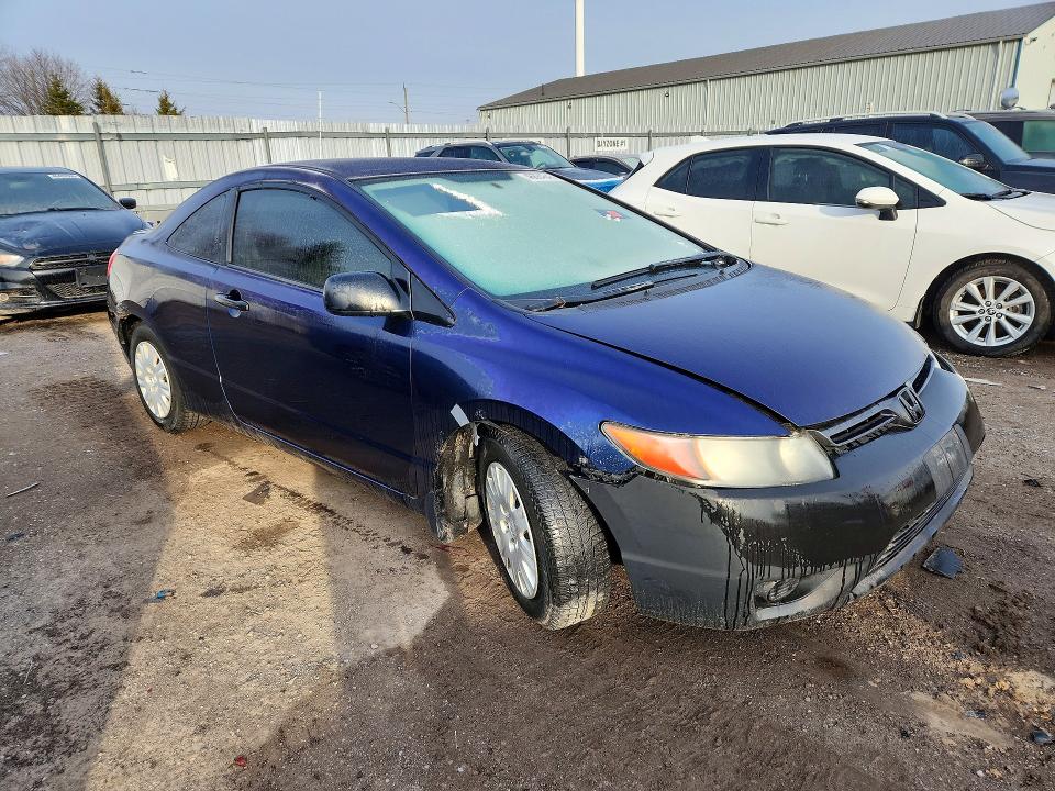 46884646 :رقم المزاد ، 2HGFG12366H015580 vin ، 2006 Honda Civic مزاد بيع