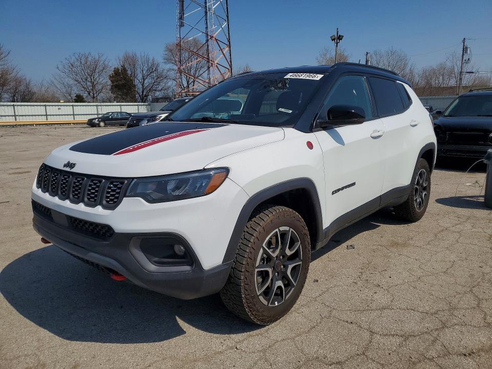 2025 Jeep Compass მანქანა იყიდება აუქციონზე, vin: 3C4NJDDN6ST525702, აუქციონის ნომერი: 46681966