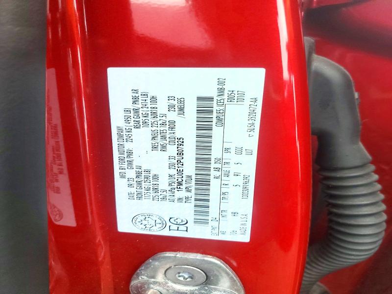 2023 Ford Escape მანქანა იყიდება აუქციონზე, vin: 1FMCU0E12PUB07925, აუქციონის ნომერი: 47443056