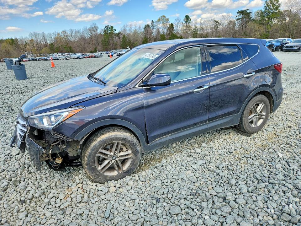 2018 Hyundai Santa Fe Sport მანქანა იყიდება აუქციონზე, vin: 5XYZT3LB9JG571656, აუქციონის ნომერი: 47191696