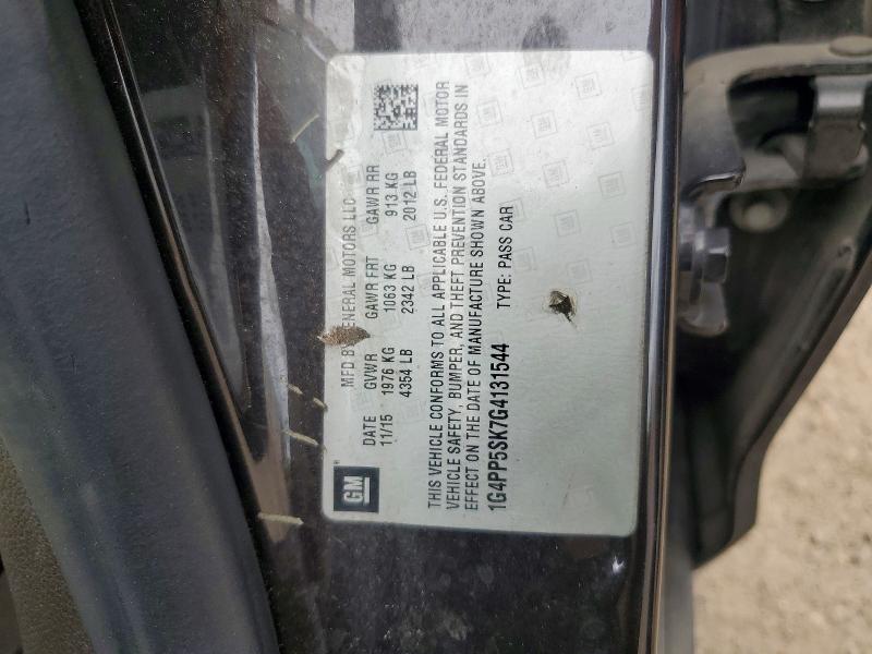 Продажа на аукционе авто 2016 Buick Verano, vin: 1G4PP5SK7G4131544, номер лота: 45564206
