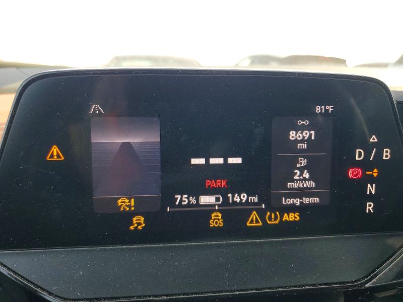 2021 Volkswagen Id.4 მანქანა იყიდება აუქციონზე, vin: WVGUNPE23MP063544, აუქციონის ნომერი: 48006996