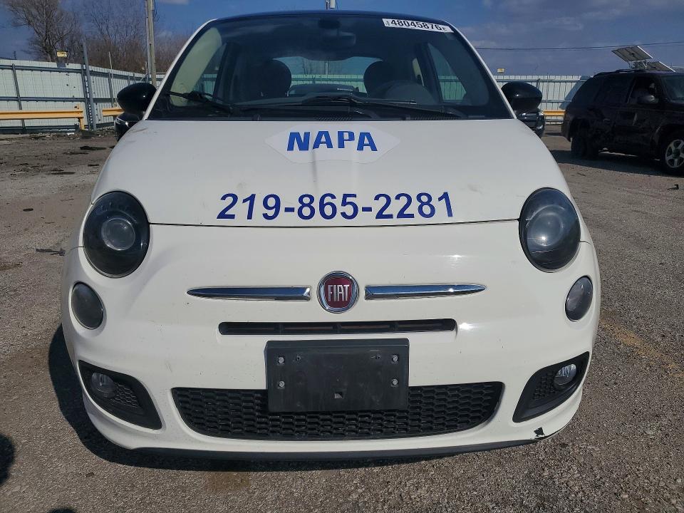 2017 Fiat 500 მანქანა იყიდება აუქციონზე, vin: 3C3CFFKR1HT700252, აუქციონის ნომერი: 48045876