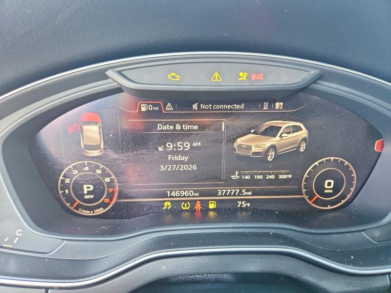 2018 Audi Q5 მანქანა იყიდება აუქციონზე, vin: WA1BNAFY0J2218534, აუქციონის ნომერი: 47688866