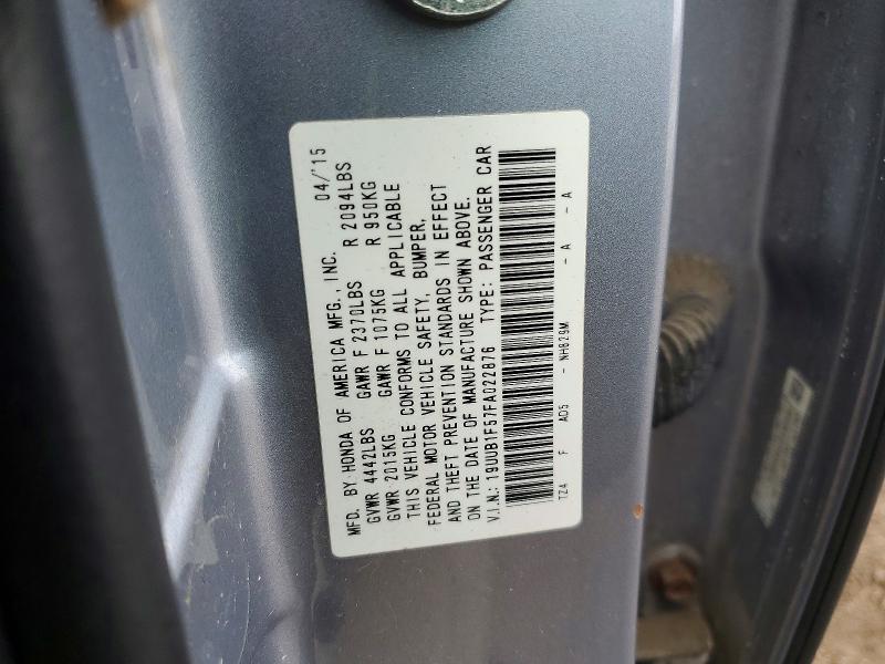 Продаж на аукціоні авто 2015 Acura Tlx, vin: 19UUB1F57FA022876, номер лоту: 46551036