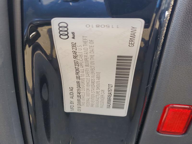 Продажа на аукционе авто 2018 Audi A4, vin: WAUKMAF49JA157127, номер лота: 46137886