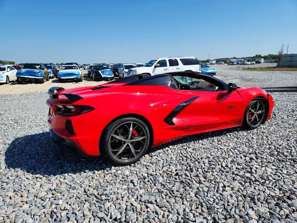 46775356 :رقم المزاد ، 1G1YC3D49P5139106 vin ، 2023 Chevrolet Corvette مزاد بيع