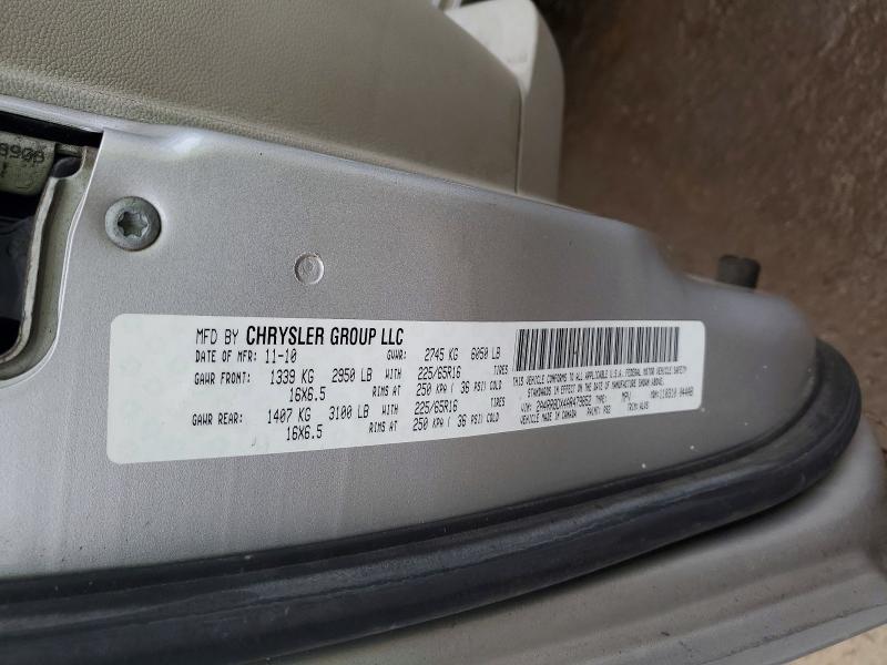 Продаж на аукціоні авто 2010 Chrysler Town & Country, vin: 2A4RR8DX4AR479852, номер лоту: 79872635