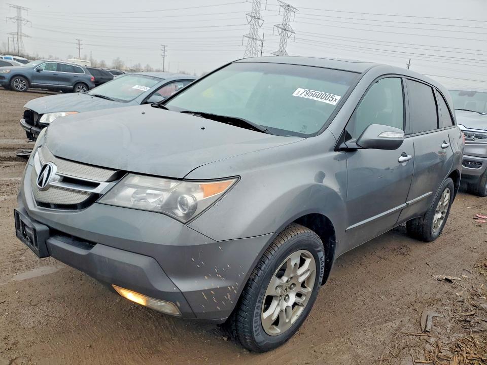 79560005 :رقم المزاد ، 2HNYD28408H556465 vin ، 2008 Acura Mdx مزاد بيع