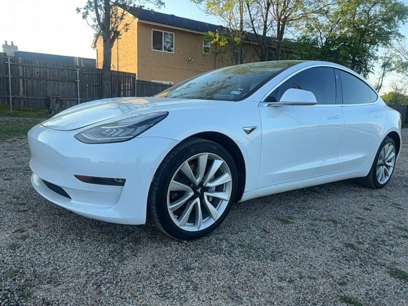 2020 Tesla Model 3 მანქანა იყიდება აუქციონზე, vin: 5YJ3E1EA3LF616075, აუქციონის ნომერი: 47659086