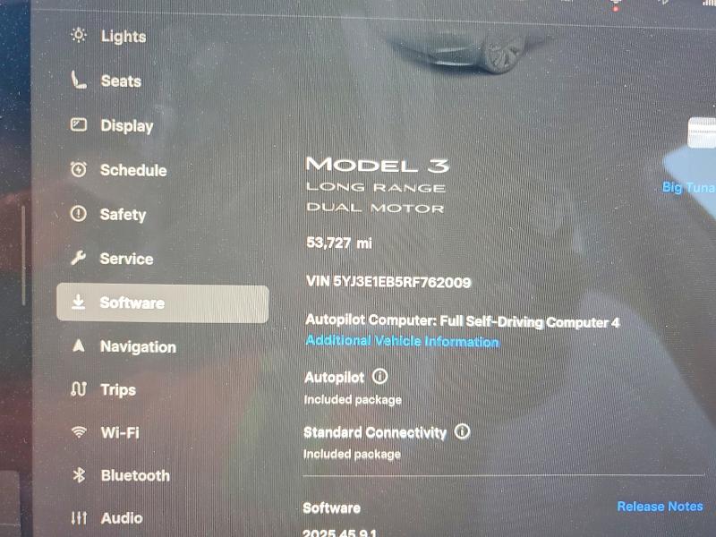 79626555 :رقم المزاد ، 5YJ3E1EB5RF762009 vin ، 2024 Tesla Model 3 مزاد بيع