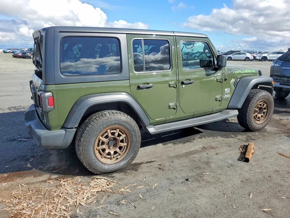 Продажа на аукционе авто 2020 Jeep Wrangler Unlimited, vin: 1C4HJXDG2LW338212, номер лота: 79341925