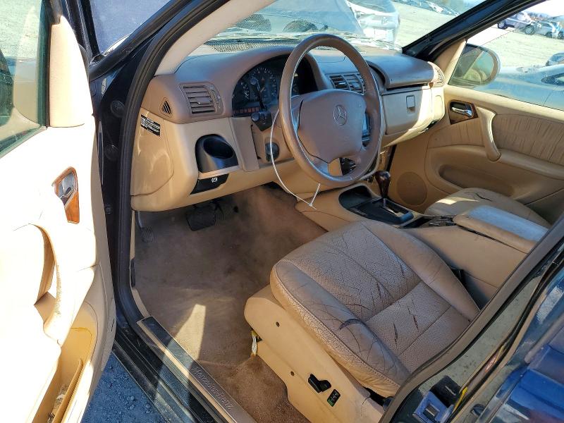 41598236 :رقم المزاد ، 4JGAB72E91A230076 vin ، 2001 Mercedes-benz Ml مزاد بيع