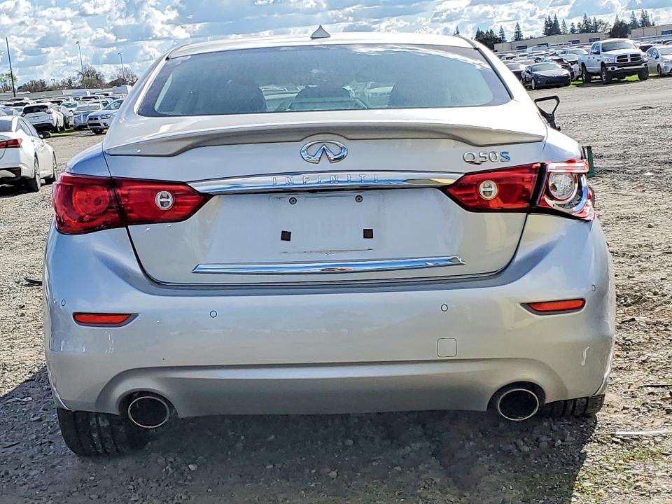 2014 Infiniti Q50 Hybrid მანქანა იყიდება აუქციონზე, vin: JN1AV7AP7EM691024, აუქციონის ნომერი: 79618805