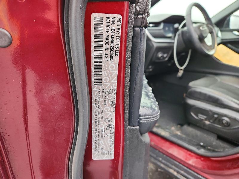 2025 Jeep Grand Cherokee მანქანა იყიდება აუქციონზე, vin: 1C4RJHAG2SC268872, აუქციონის ნომერი: 79432015