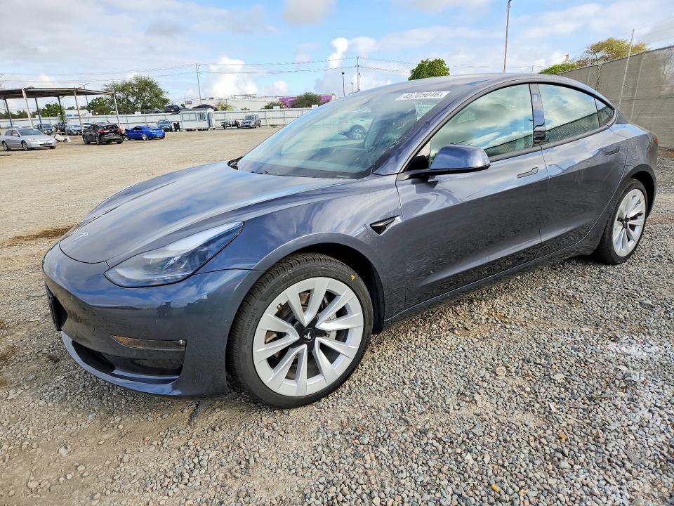 Aukcja sprzedaży 2021 Tesla Model 3, vin: 5YJ3E1EB4MF015199, numer aukcji: 45705046