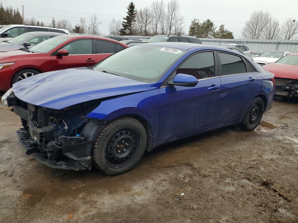 79667205 :رقم المزاد ، KMHLN4AG8MU152197 vin ، 2021 Hyundai Elantra مزاد بيع