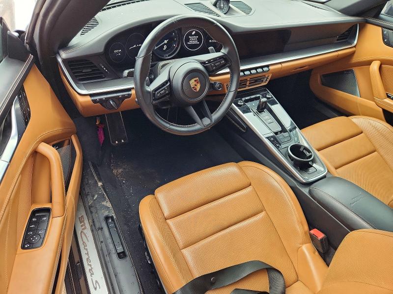 41875906 :رقم المزاد ، WP0CB2A93NS245256 vin ، 2022 Porsche 911 مزاد بيع